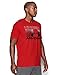 Under Armour Men's UA Blitz Logo T-Shirt Medium Red