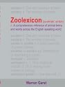 ZOOLEXICON (zo-oh-lek'-si-kon) n.: A Comprehensive Reference of Animal Terms and Words Across the English Speaking World