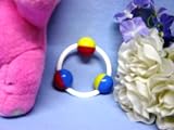 Schildkröt Rasselspielzeug für eine Babypuppe, Ringrassel