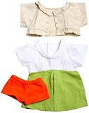 The Adventures Of Zylie The Bear Zylie The Bear's My Fair Linen Outfit Pack