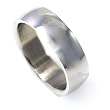 Stainless Steel Basic Size 11 Men's Wedding Ring