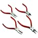 4 Flat Bent Round Chain Nose Pliers Beading Cutters