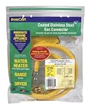 Brasscraft Cssd45e-72p Coated Stainless Steel Gas Connector