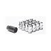 Gorilla Automotive Products 71683N: Lug Nuts, Conical Seat, 1/2 in. x 20 RH, Closed End, Locking, Chrome Plated Steel, Set of 20