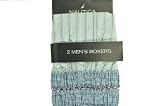 Nautica Men's Brunswick Stripe 2-Pack Boxed Boxer Gift Set