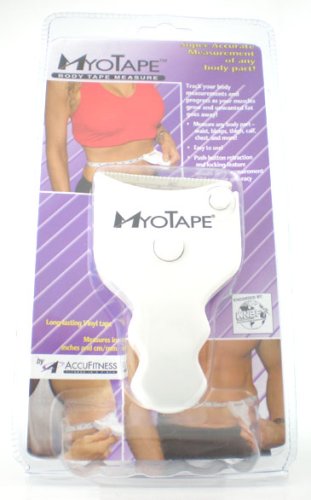 HealthPersonalCare: Myotape Body Measuring Tape Accufitness Measure Fat
