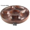 Update International PP-512 5 Compartment Pu Pu Platter