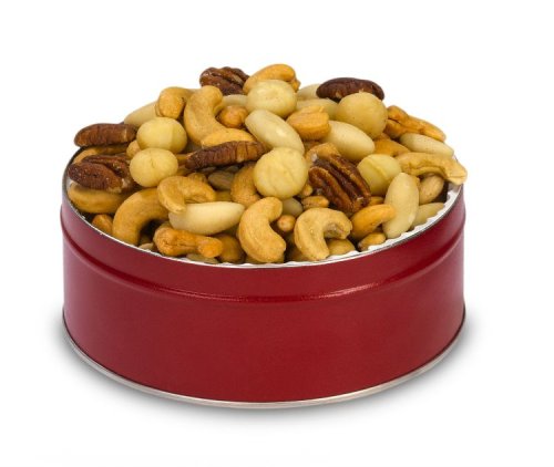 Assorted Mixed Nut Gift Tin by Ruma Fruit & Gift Basket World