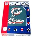 MIAMI DOLPHINS LOGO PLAYING CARDS NFL POKER DECK