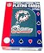 MIAMI DOLPHINS LOGO PLAYING CARDS NFL POKER DECK