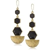 House Of Harlow 1960 Hexagon Drop Earrings