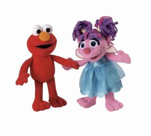 Childrens Toyshop  Toys : Fisher Price: Best Buddies Elmo and Abby Plush