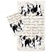 Boston Terrier Puppies Set 2 Dish Kitchen Towels Gift New