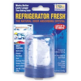 Naturally Fresh Refrigerator Fresh Natural Odor Absorbing Crystal - 1.75 oz, 2 Pack (Image may vary)