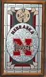 NCAA Nebraska Cornhuskers Nebraska Wall Clock