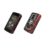 Love Hurts Skull Design Snap-On Cover Case for Nokia N900