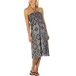 Juniors' Mossimo Supply Co. Smocked-Top Tube Dress - Scarf Print