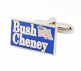 Bush Cheney 2004 Election Flag Cufflinks Cuff Links