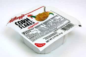 Kelloggs Corn Flakes Cereal (Bowl) (96 Pieces) - Kelloggs Corn Flakes Cereal (Bowl) 3/4 Oz Bowl.