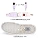 TUTUYU Kids&Adult 11 Colors LED Light Up Shoes High Top Flashing Sneakers For Christmas