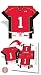 Set of 96 Maryland Terrapins Football JerseyNaps® Party Napkins NCAA College Athletics
