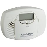 First Alert CO410 Battery Powered Carbon Monoxide Alarm with Digital Display