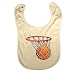 Basketball Swish Organic Baby Snap Bibs