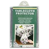Clear Vinyl Fabric Tablecloth Durable Protector Protective Cover - 54" X 70" Oblong