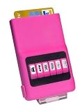 cover of ACM WALLET AUTO CARD MANAGER MONEY CLIP HOT PINK FREE SHIPPING