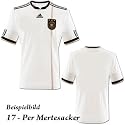 Adidas DFB Heim Trikot 2010 wei&szlig; - Per Mertesacker