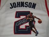 JOE Johnson Signed Autographed Atlanta Hawks Jersey Authentic Certified COA