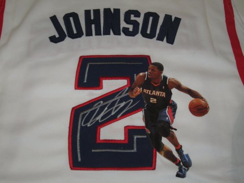 JOE Johnson Signed Autographed Atlanta Hawks Jersey Authentic Certified COA