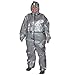 Enviroguard ChemSplash 2 Coverall with Hood, Disposable, Elastic Wrists, Gray, X-Large (Case of 6)