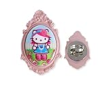Tarina Tarantino Hello Kitty Pink Head Portrait Cameo Ring -