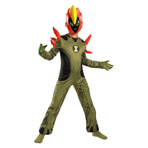 411mMlFovLL Ben 10 Swampfire Classic Child Costume   Medium (7 8)