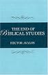 The End of Biblical Studies