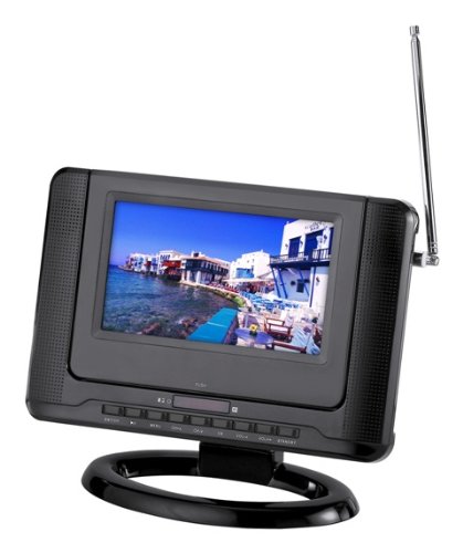 Best Price Naxa 7-inch Digital TV with DVD Player and USB/ SD/ MMC Inputs Model NX-561