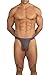 Obviously Apparel Basics Collection - AnatoMAX Thong - Graphite - XLarge