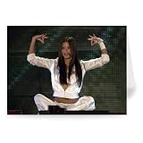 Holly Valance - Greeting Card (Pack of 2) - 7x5 inch - Art247 - Standard Size - Pack Of 2