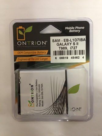 Cell Phone Batteries - Replacement Battery for Samsung T989, Sam i727, skyrocket, Rugby Pro i547 ATT, L700 Galaxy Nexus (Sprint)