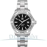 TAG Heuer Mens WAP2010BA0830 Aquaracer Black Dial Watch