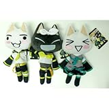 どこでもいっしょ 初音ミク・鏡音リン/レン コラボ コスプレニャ!ぬいぐるみマスコット(ミク・リン・レンver.) 全3種セット