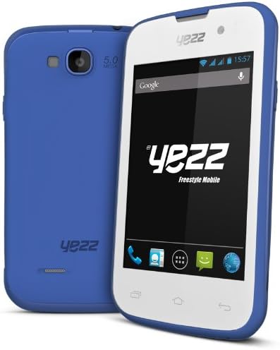 Andy A3.5EP Factory Unlocked Phone Yezz Wireless (Blue)