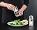 Cole & Mason Seville Precision Combination Salt Shaker and Pepper Mill, Acrylic, Salt and Peppercorns Included