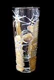Angel Wings Design - Hand Painted - Collectible Shooter Glass - 1.5 oz. Angel Wings Design - Hand Painted - Collectible Shooter Glass -