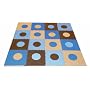 Tadpoles 32 Piece Playmat Set, Blue/Brown