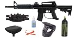Refurbished JT Tactical Silver Paintball Gun Package - Black