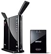 BUFFALO 11n/a&11n/g AOSS2 無線LAN親機 子機&ケーブル WZR-600DHP/EV