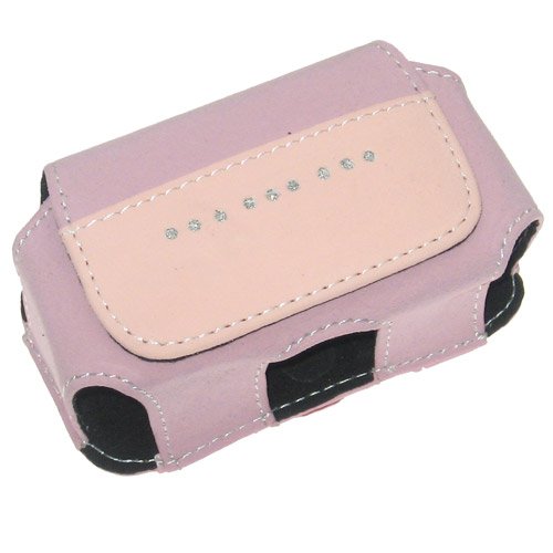 Siemens CT56 Premium Quality Cell Phone Pouch Case - Includes TWO Bonus Charm Holders - Image Accessories Brand