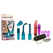 California Exotics / Swedish Erotica Waterproof Travel Kit Teal Kit for Lovers Adult Sex Toy Kit